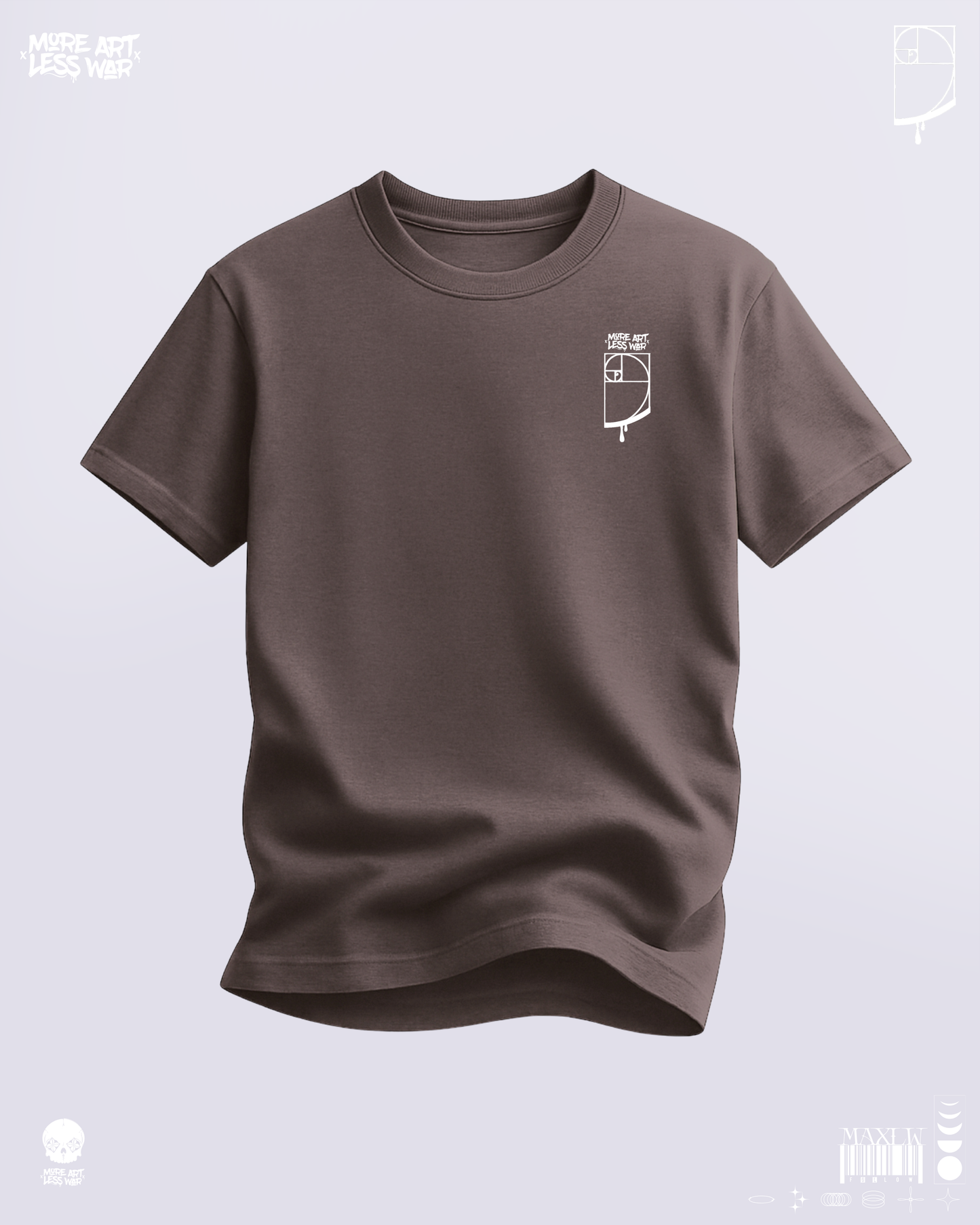 ✹ FIBONACCI DRIP (LOGO TEE)