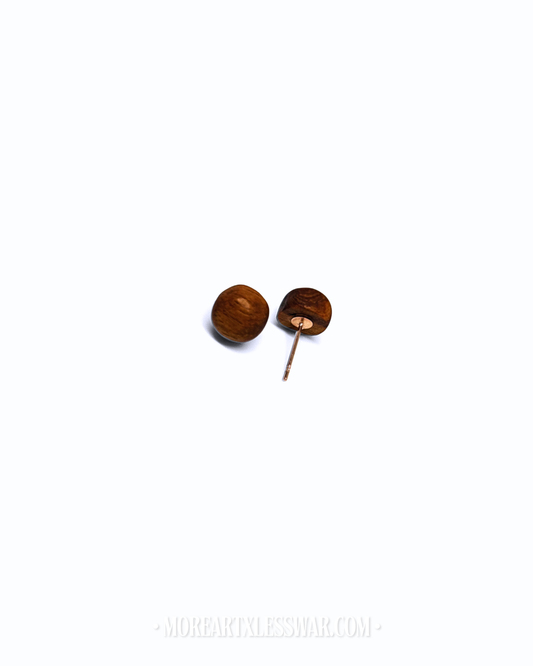 Ifit Wood Earring Studs