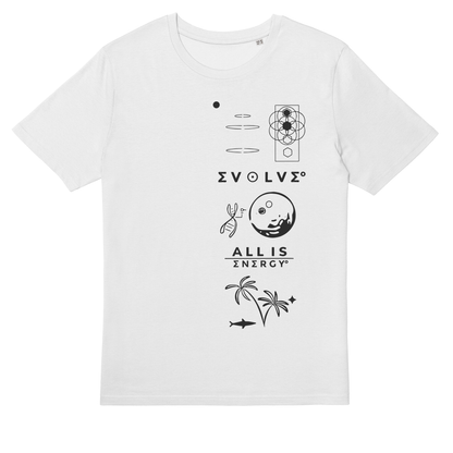 [SOLD OUT] ALL IS ENERGY (WHITE) - Organic Classic T-Shirt