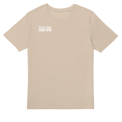 [SOLD OUT] FXXX THE SYSTEM (BLACK & SAND) - Organic Classic T-Shirt